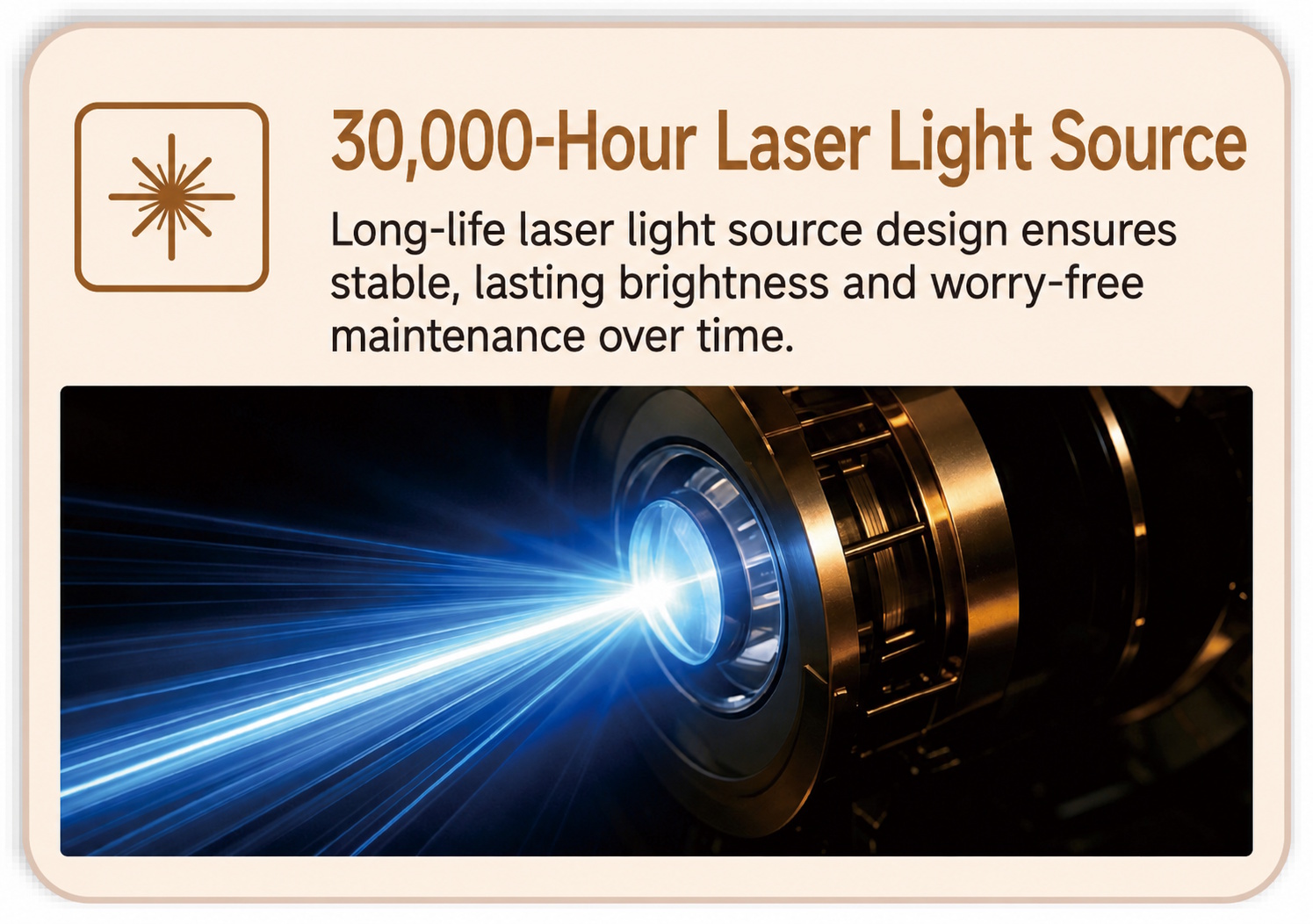 Sipa XP10SQ Long-Life Laser Light Source Sipa XP10SQ Long-Life Laser Light Source